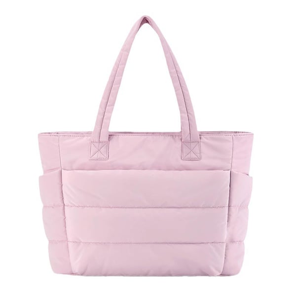 👜Women's Waterproof Bubble Bag 20L Fluffy Tote Bag Quilted Laptop Shoulder Handbag