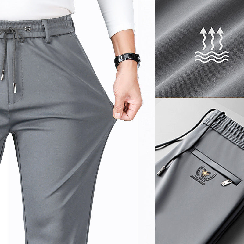 đ„HOT SALE đ„Men's Non-iron Mercerised Stretch Cotton Breathable Casual SweatpantsăBuy 2 free shippingă