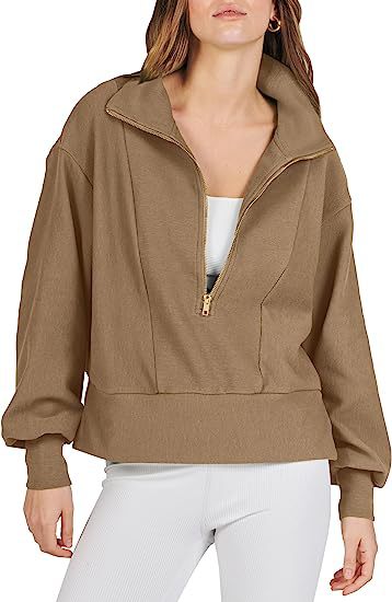 🔥2023 popular hot sale🔥 women's loose zipper collar coat