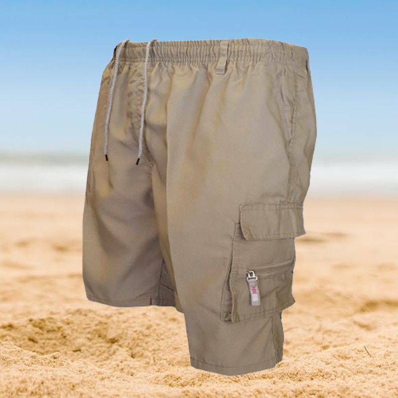 🔥2023 Hot Sale🔥Men's Zipper Pockets Hiking Athletic Running Shorts