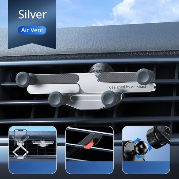 š„2023 new hot saleš„Invisible Rotatable Air Vent Mount Car Phone Holder