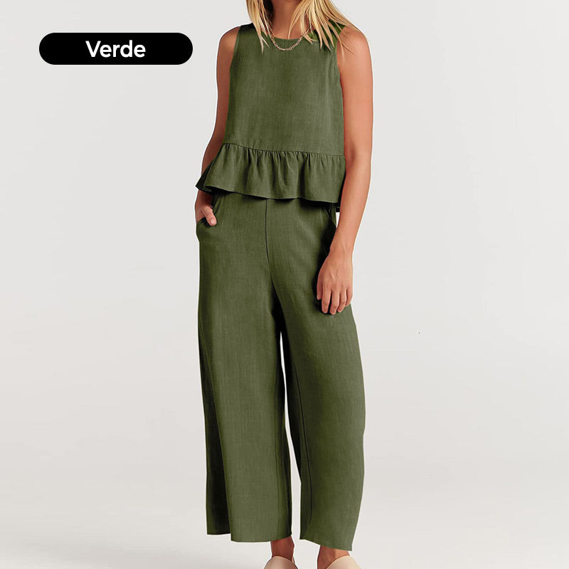 Women's Spring Summer 2 Piece Set - Lounge Set with Pockets (Buy 2, Free Shipping)