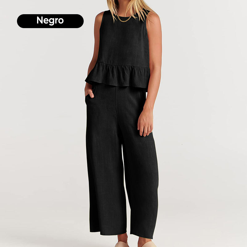 Women's Spring Summer 2 Piece Set - Lounge Set with Pockets (Buy 2, Free Shipping)