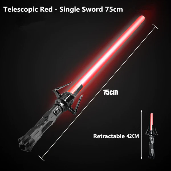 🔥2023 New🔥 Cyberpunk Laser Sword,Sound effects, scalable, seven colors,cosplay props