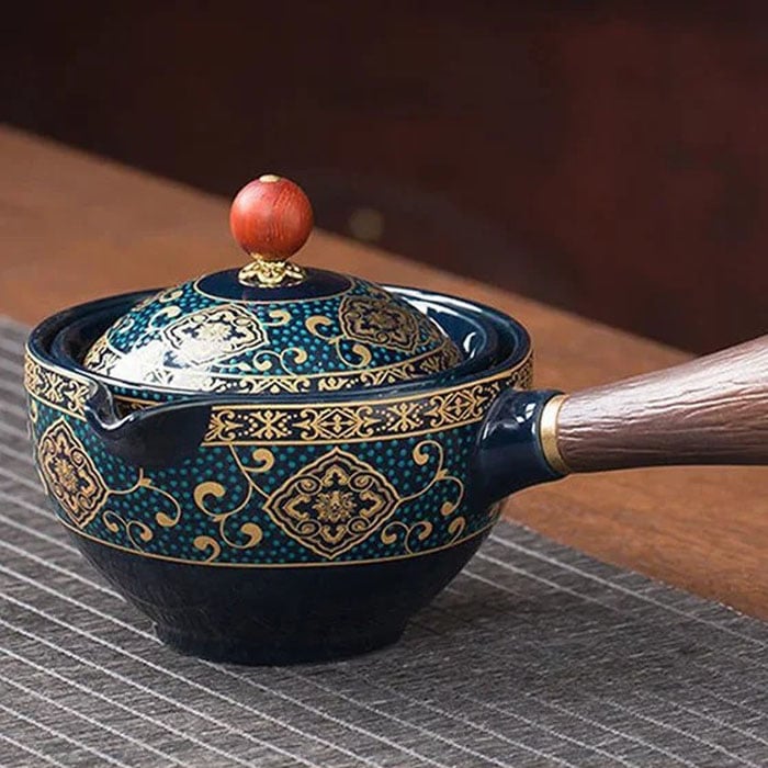 š„49% OFFš„New Rotating Teapotš„With 4 Cups And Suitcase - New 360° Rotating Teapot