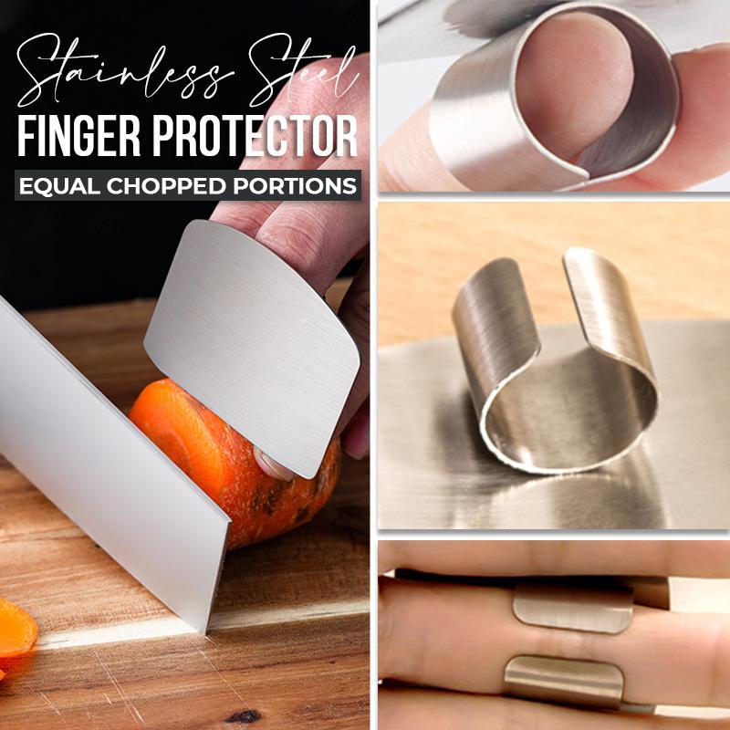 👩🍳Artefact kitchen - Stainless steel finger guards 【2 bought 1 free】