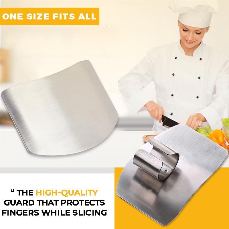 👩🍳Artefact kitchen - Stainless steel finger guards 【2 bought 1 free】