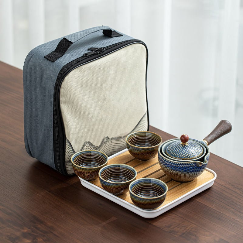 š„49% OFFš„New Rotating Teapotš„With 4 Cups And Suitcase - New 360° Rotating Teapot