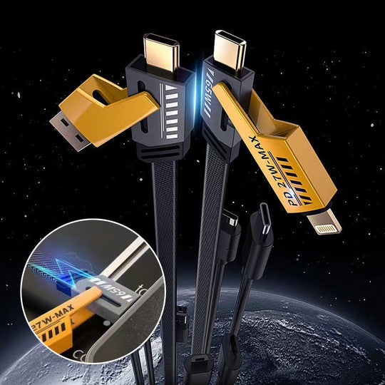 š„NEW HOT SALEš„4 in 1 PD 27W 65W Fast Charging Cable
