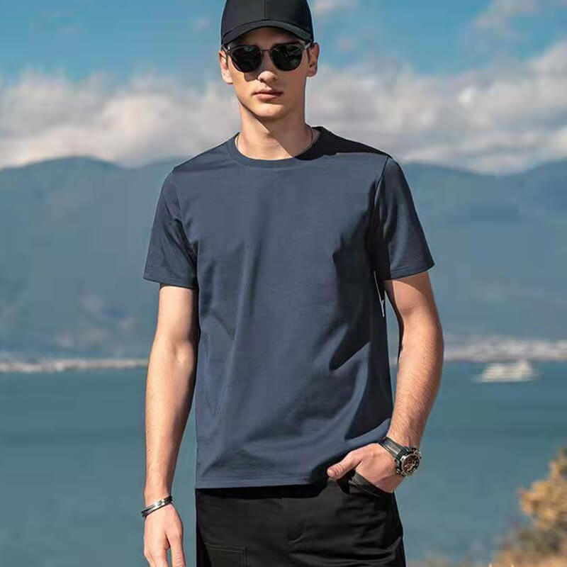 🔥45% off🔥Ice Silk Cotton Men's Short Sleeve T-shirt