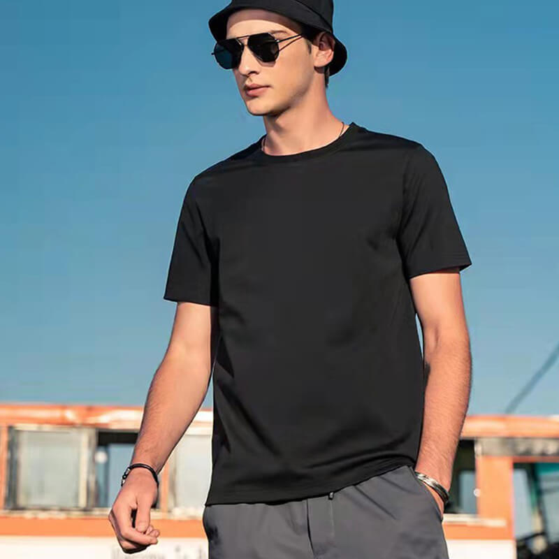 🔥45% off🔥Ice Silk Cotton Men's Short Sleeve T-shirt