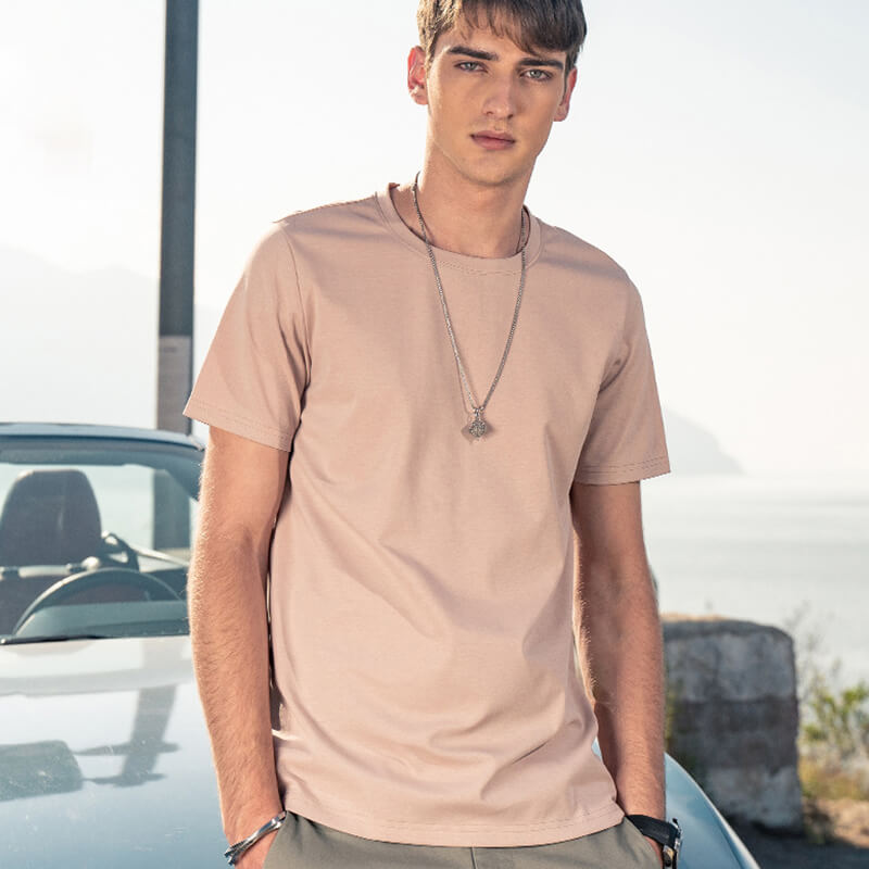 🔥45% off🔥Ice Silk Cotton Men's Short Sleeve T-shirt