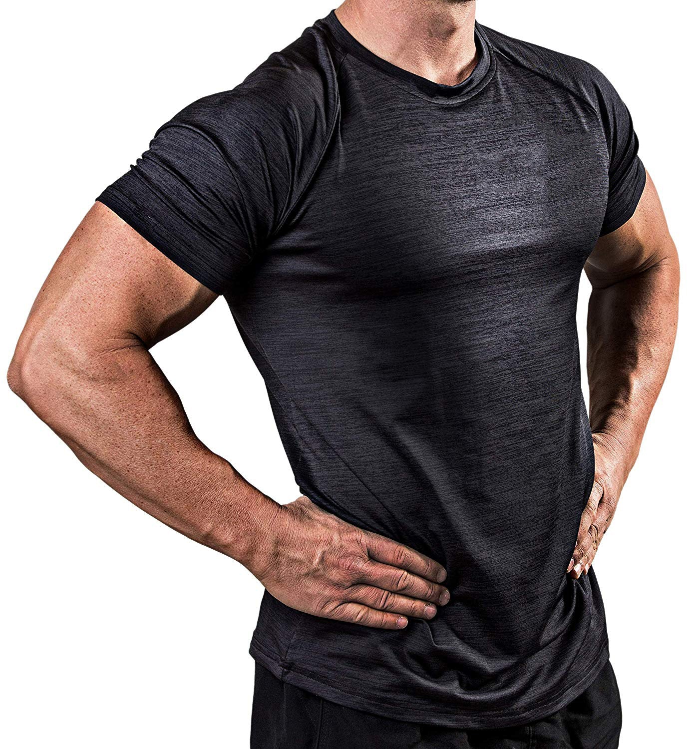 🔥2023 new 🔥 Men's quick-drying high-elasticity fitness running T-shirt, sportswear
