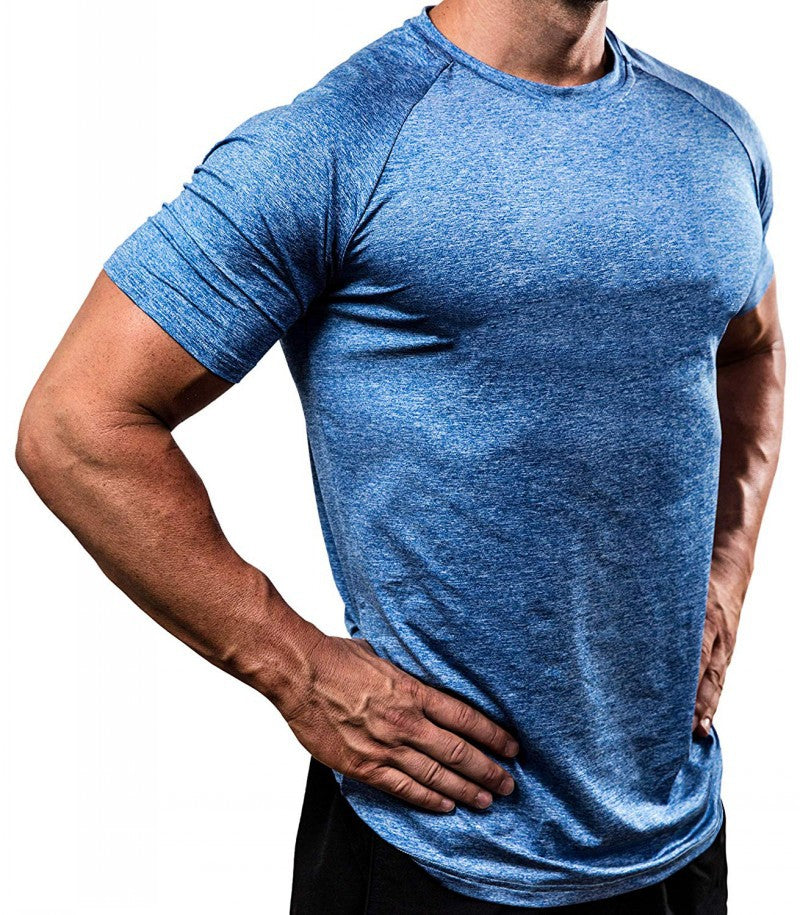 🔥2023 new 🔥 Men's quick-drying high-elasticity fitness running T-shirt, sportswear