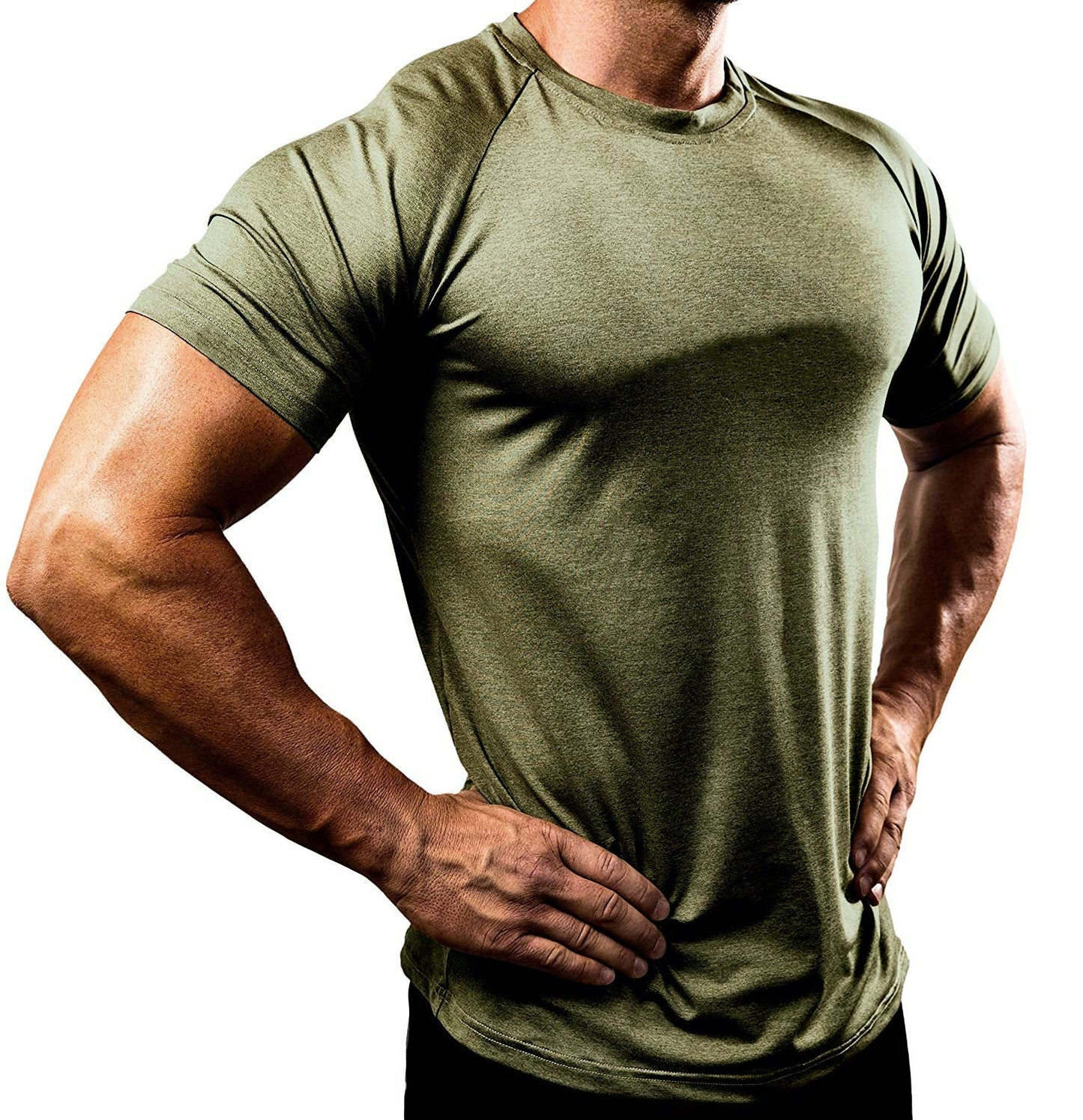 🔥2023 new 🔥 Men's quick-drying high-elasticity fitness running T-shirt, sportswear