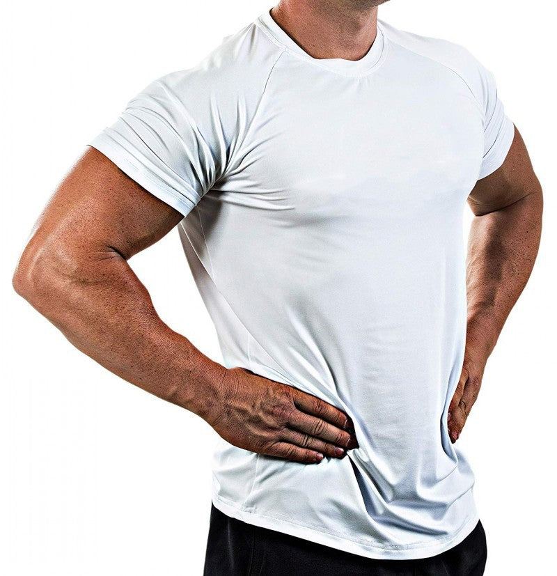 🔥2023 new 🔥 Men's quick-drying high-elasticity fitness running T-shirt, sportswear