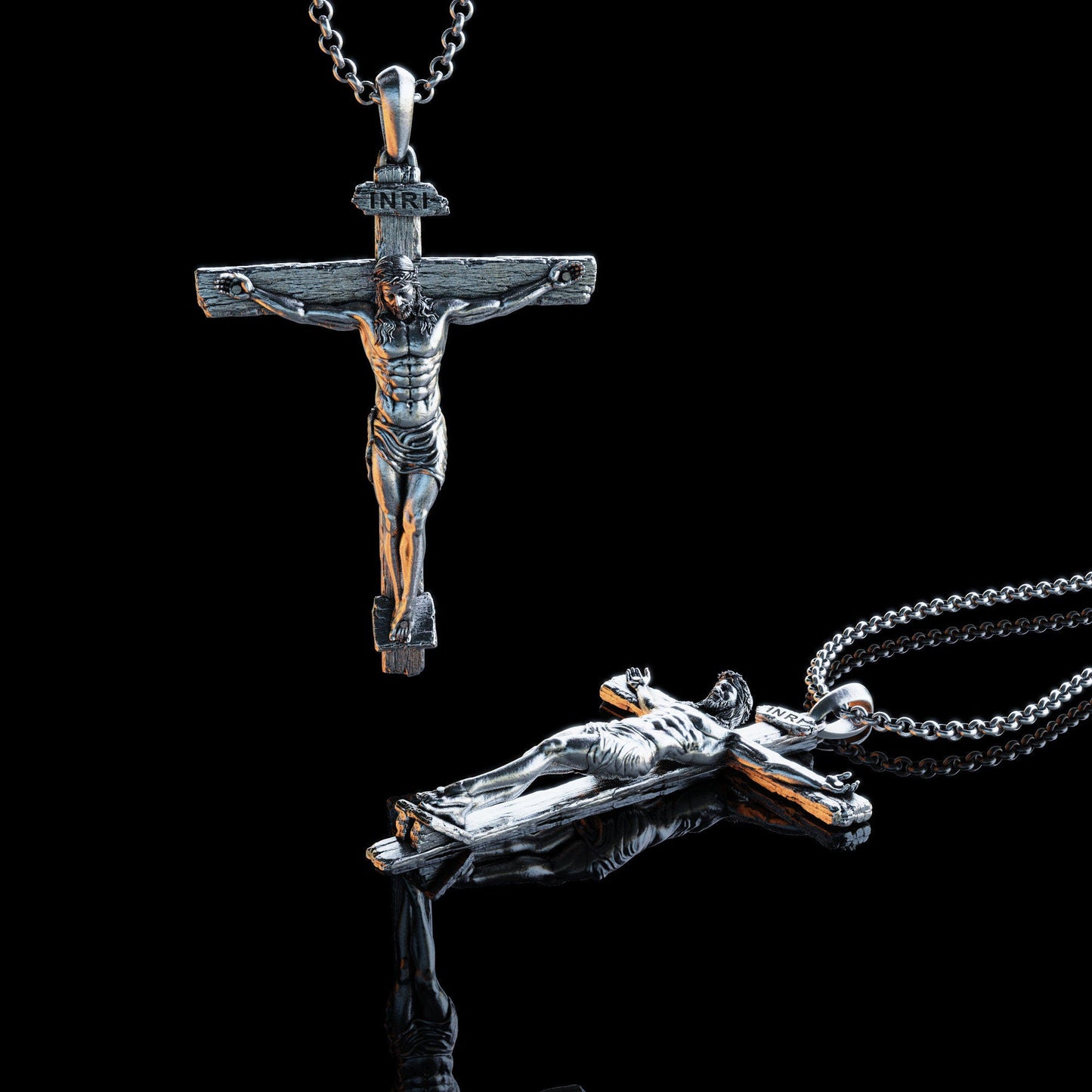 New Arrivals Crucifix JESUS Pendant