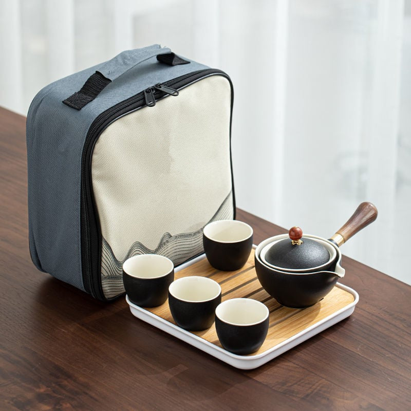š„49% OFFš„New Rotating Teapotš„With 4 Cups And Suitcase - New 360° Rotating Teapot