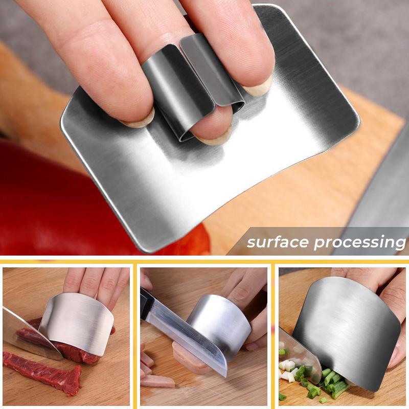 👩🍳Artefact kitchen - Stainless steel finger guards 【2 bought 1 free】