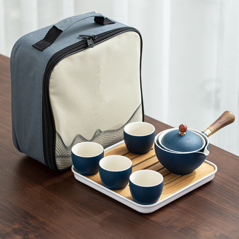 š„49% OFFš„New Rotating Teapotš„With 4 Cups And Suitcase - New 360° Rotating Teapot