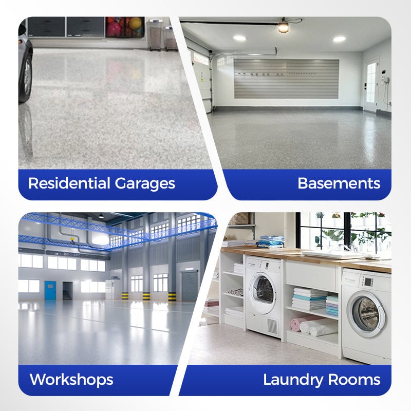 🔥Last Day 48% OFF⏰✨High Gloss Effect Epoxy Floor Coating with Marble