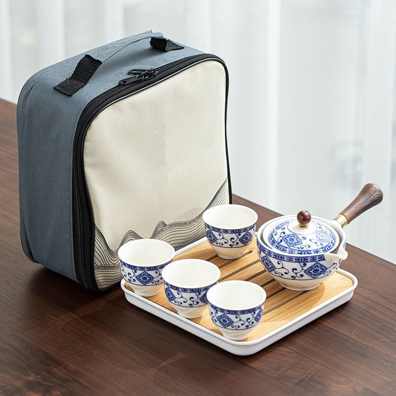 š„49% OFFš„New Rotating Teapotš„With 4 Cups And Suitcase - New 360° Rotating Teapot