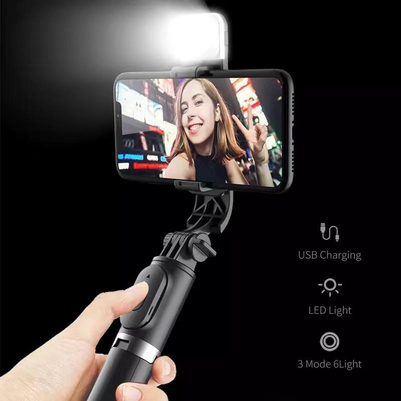 (🔥HOT SALE NOW- 49% OFF🔥) 6 In 1 Wireless Bluetooth Selfie Stick ⚡ BUY 4 GET EXTRA 49% OFF