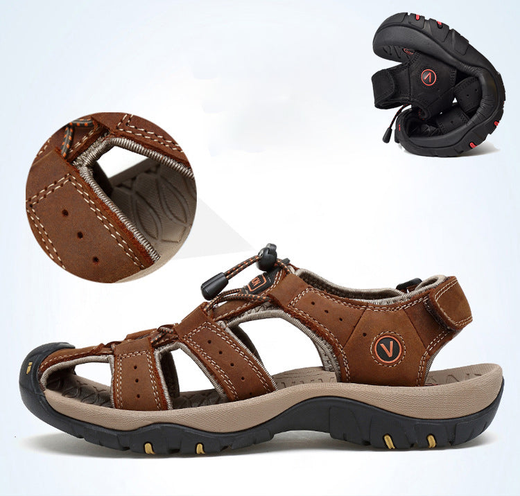 đ„ NEW HOT SALE đ„Comfortable leather outdoor beach shoesăBuy 2 pairs , Free shippingă