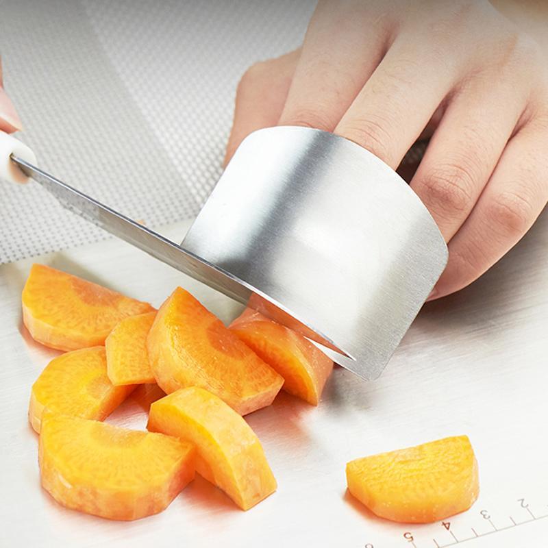 👩🍳Artefact kitchen - Stainless steel finger guards 【2 bought 1 free】