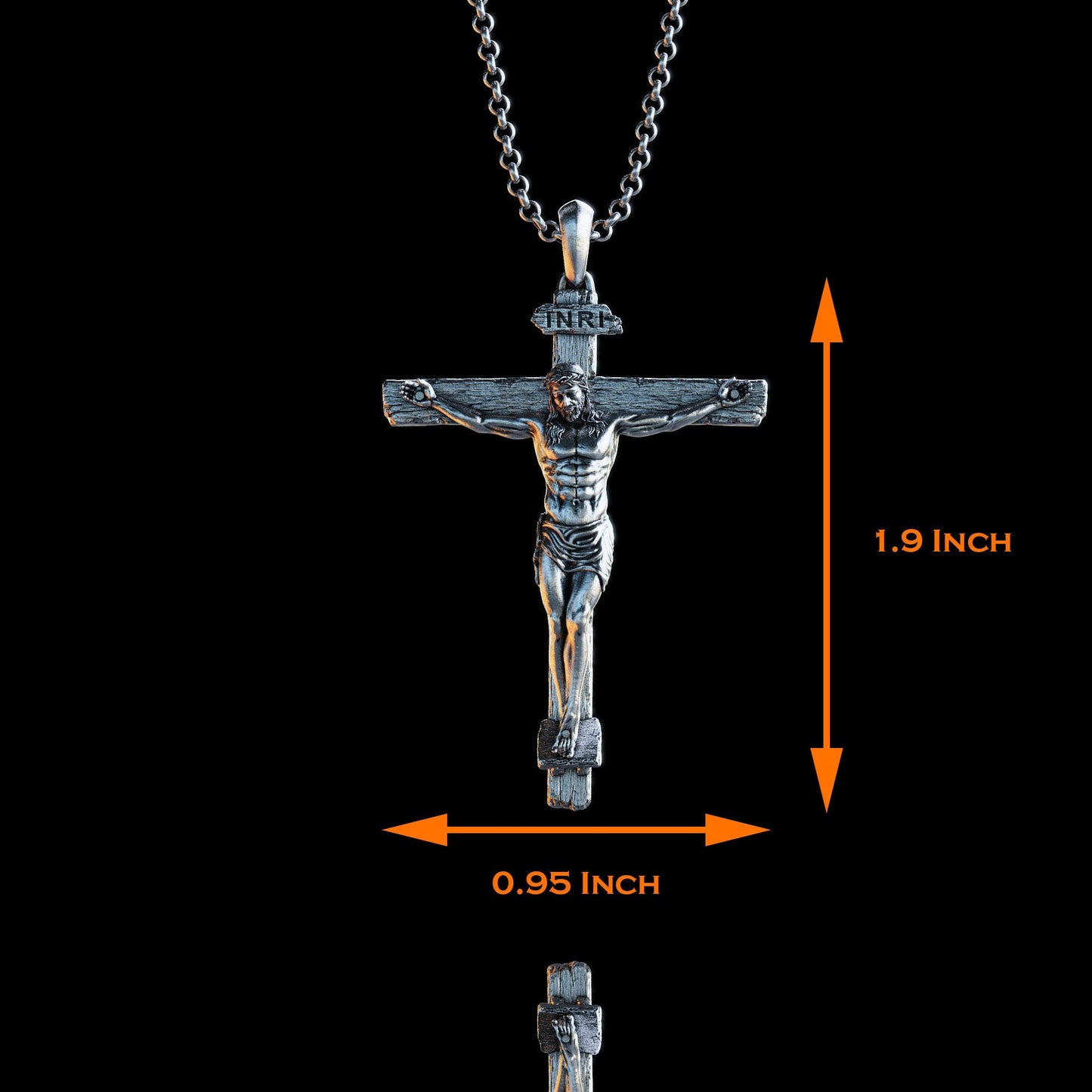 New Arrivals Crucifix JESUS Pendant