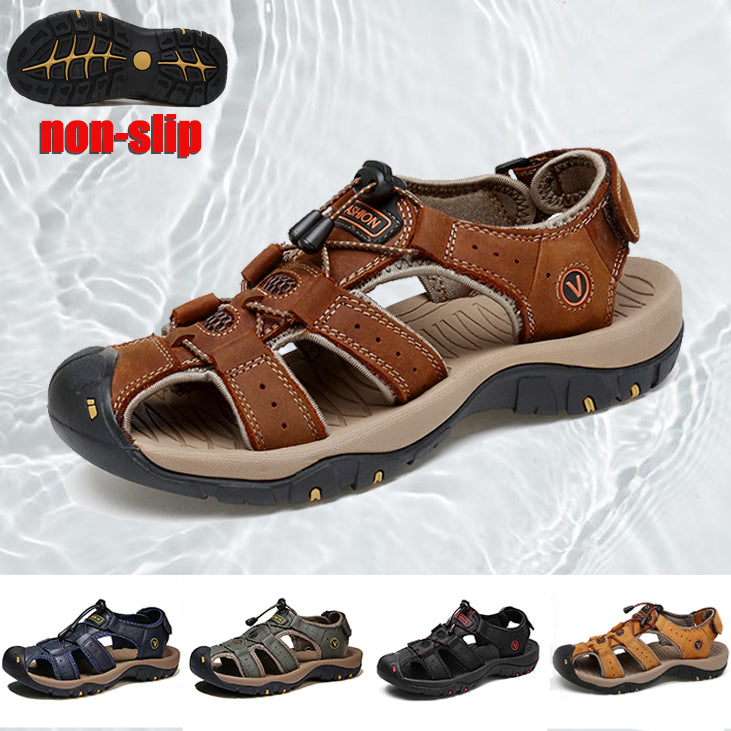 đ„ NEW HOT SALE đ„Comfortable leather outdoor beach shoesăBuy 2 pairs , Free shippingă