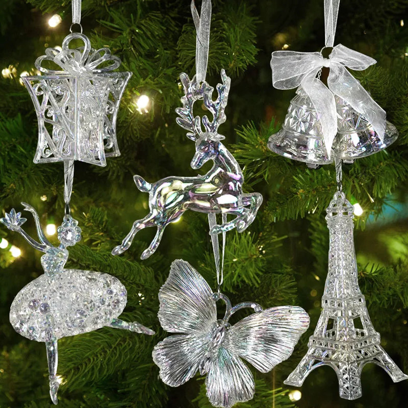 Christmas Clear Seven Colorful Decoration Pendant π (Warm Gift π)
