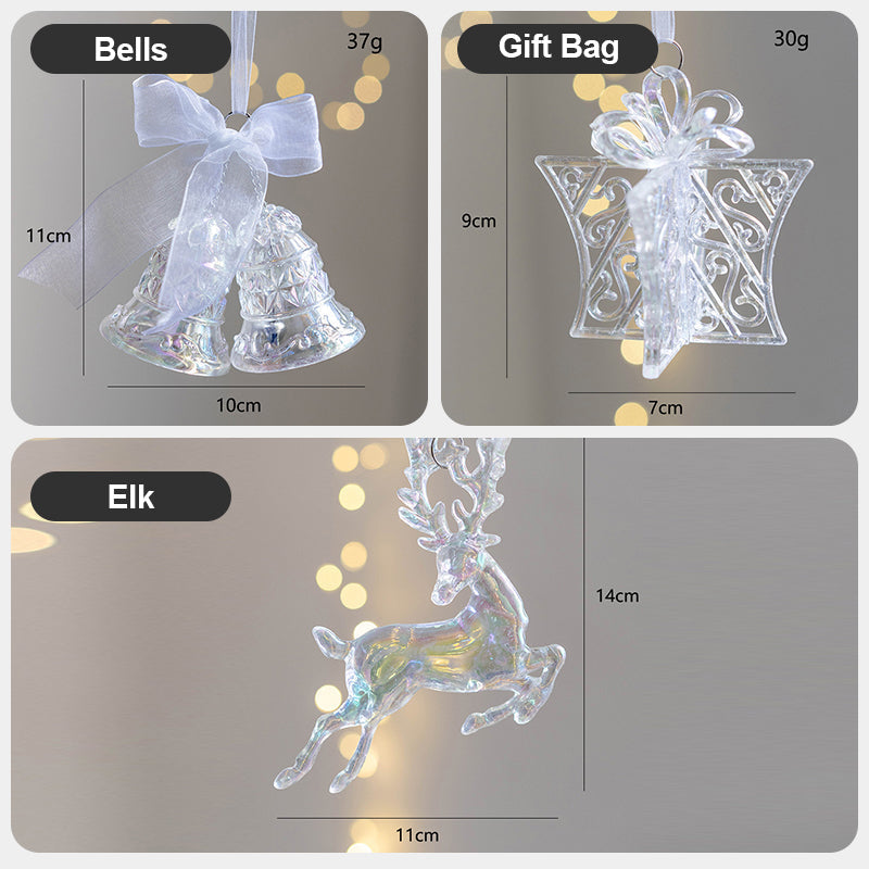 Christmas Clear Seven Colorful Decoration Pendant π (Warm Gift π)