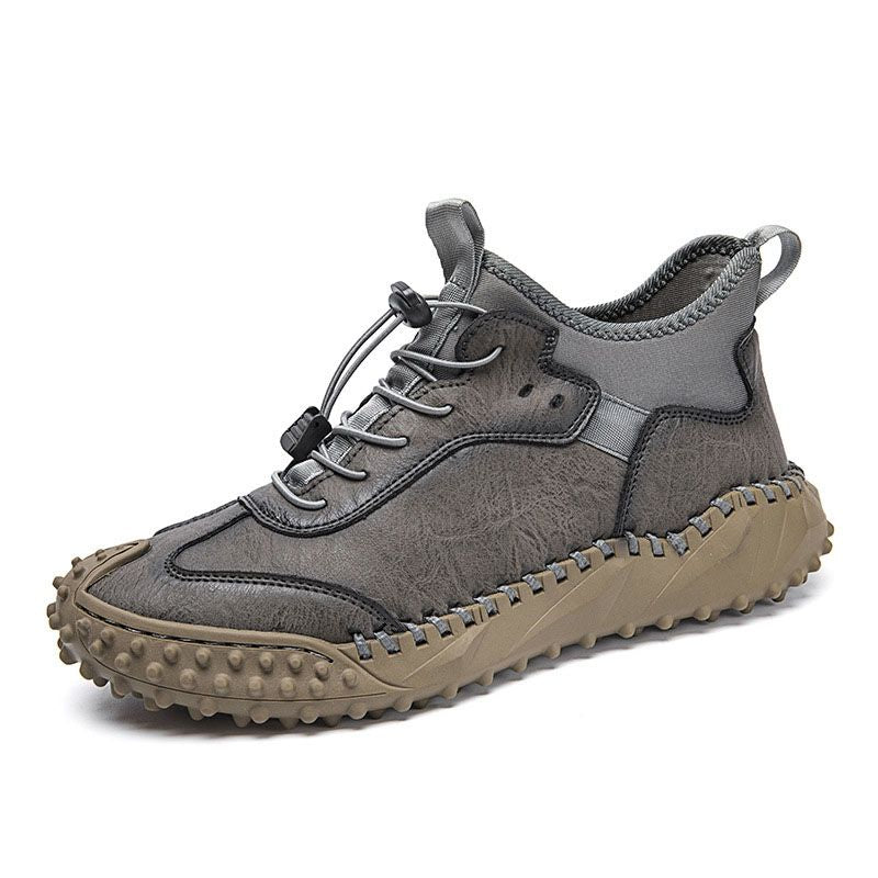 【49% OFF】 Men's hand-stitched leather casual sneakers🔥Buy 2 pairs,Free Shipping 🔥