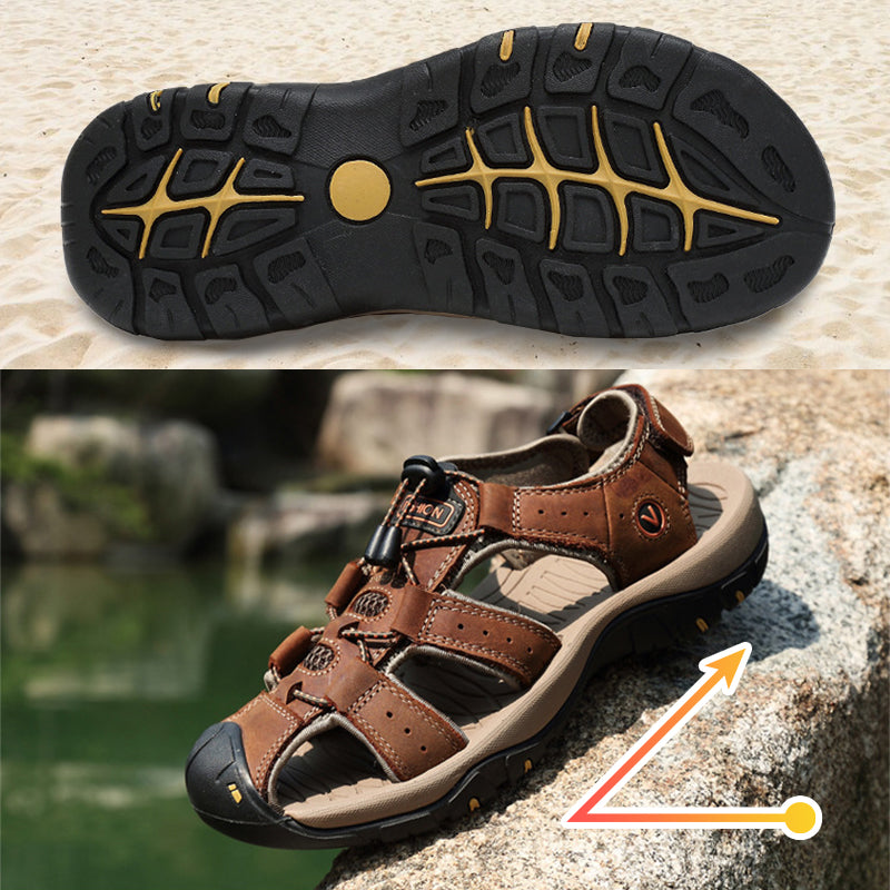 đ„ NEW HOT SALE đ„Comfortable leather outdoor beach shoesăBuy 2 pairs , Free shippingă
