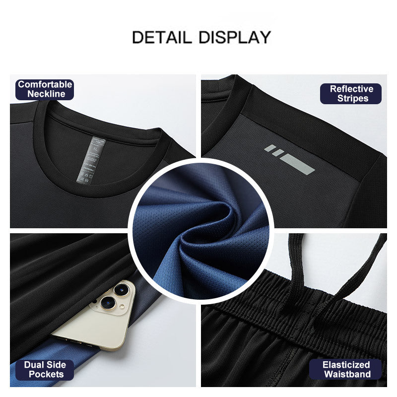 🎁Hot Sale 55% OFF⏳Men's Summer Quick-Drying Sports Suit