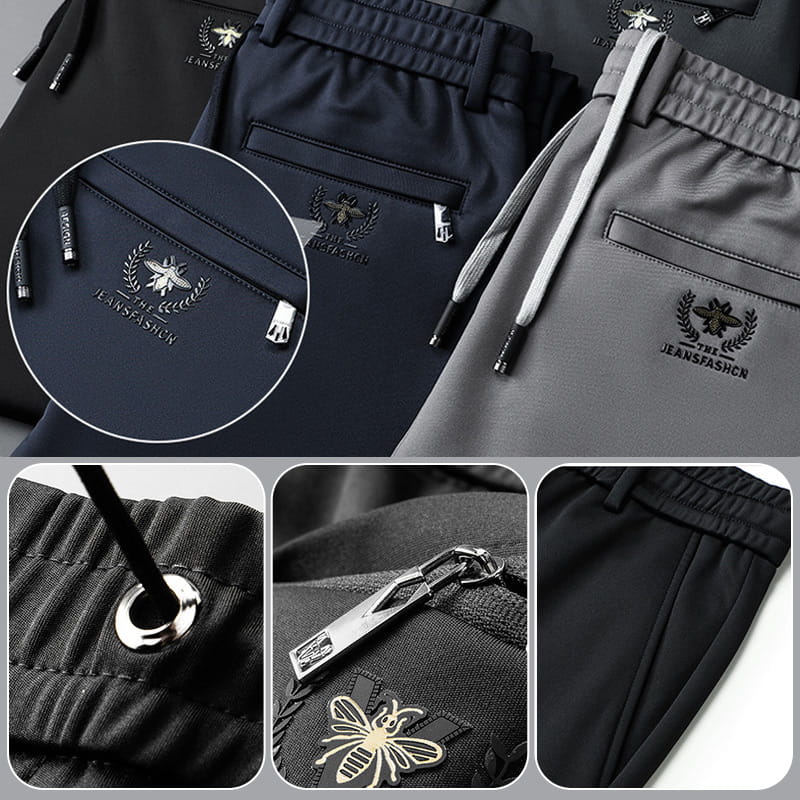 đ„HOT SALE đ„Men's Non-iron Mercerised Stretch Cotton Breathable Casual SweatpantsăBuy 2 free shippingă
