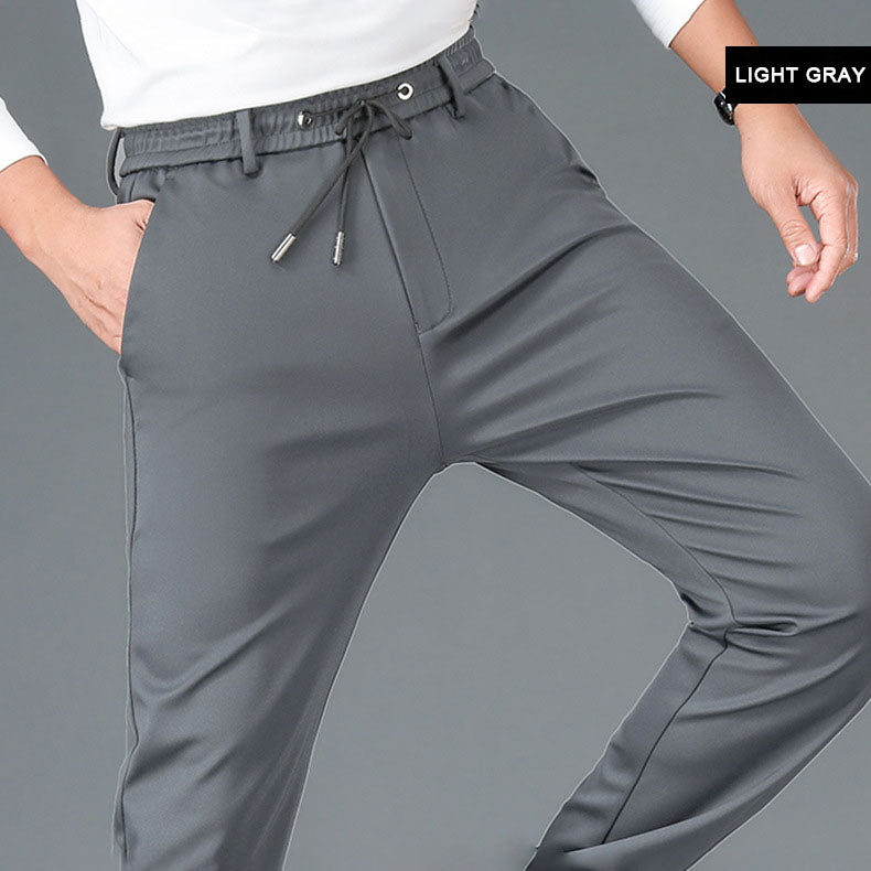 đ„HOT SALE đ„Men's Non-iron Mercerised Stretch Cotton Breathable Casual SweatpantsăBuy 2 free shippingă