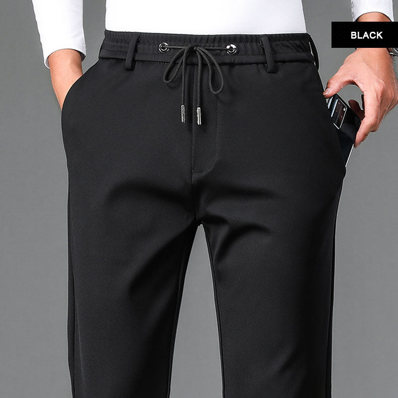đ„HOT SALE đ„Men's Non-iron Mercerised Stretch Cotton Breathable Casual SweatpantsăBuy 2 free shippingă