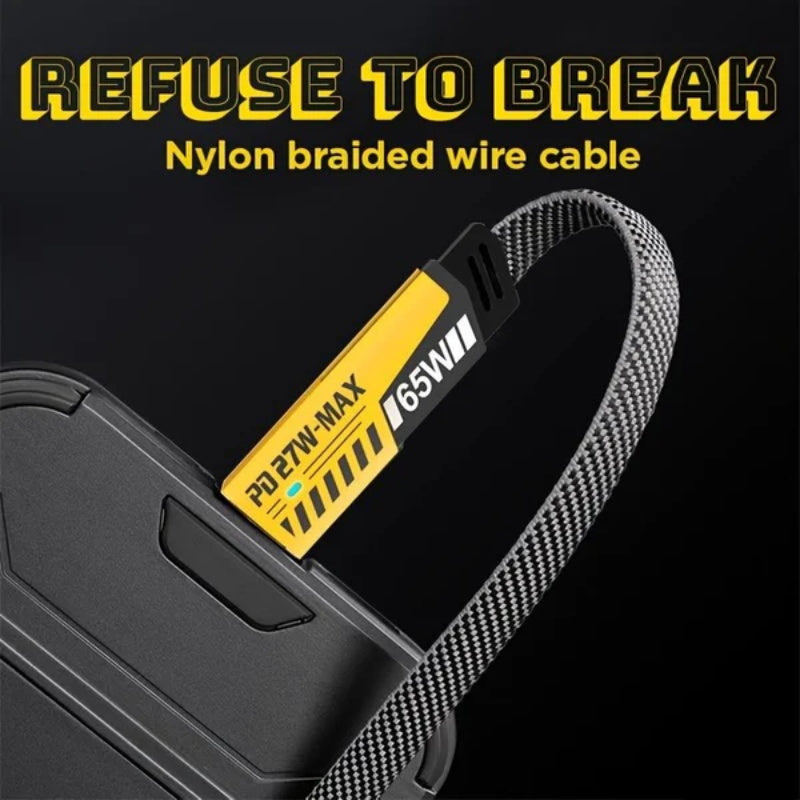 š„NEW HOT SALEš„4 in 1 PD 27W 65W Fast Charging Cable