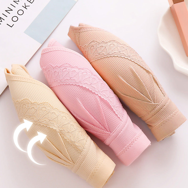 π2025 Front Button Breathable Skin-Friendly Cotton Bra