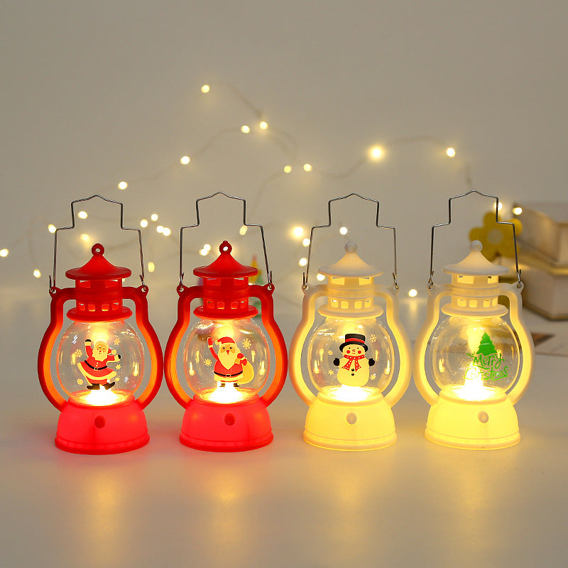 49% off Christmas gifts🎉Creative Handheld Christmas Oil Lamp Decorations Set
