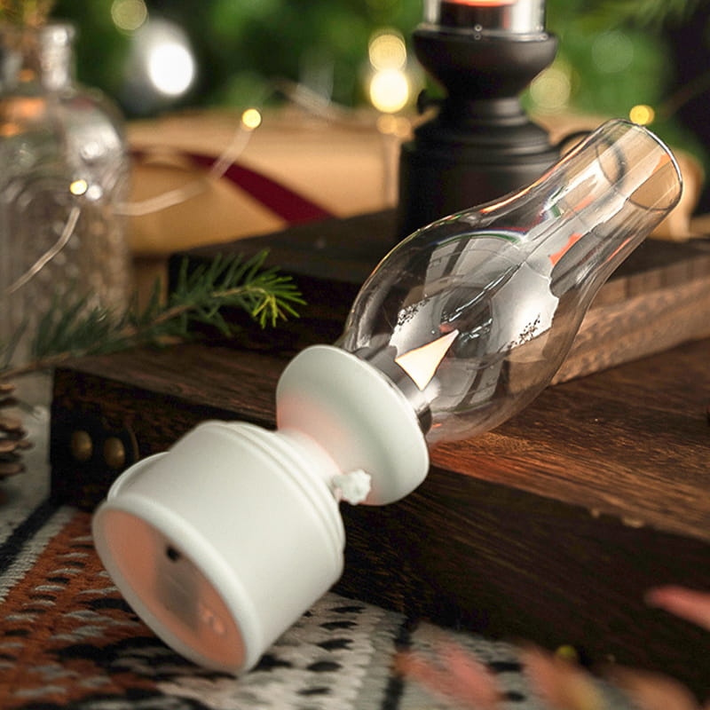 Halloween Carnival Nightš„š„LED Vintage Kerosene Lamp Electronic Swing Candle