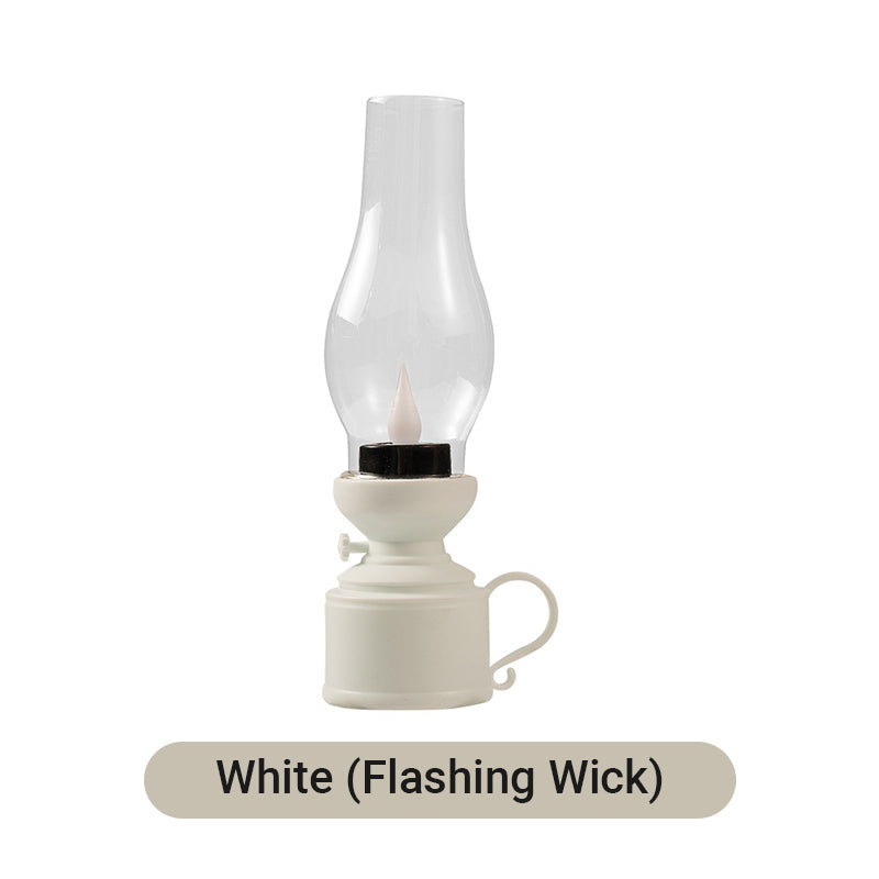 Halloween Carnival Nightš„š„LED Vintage Kerosene Lamp Electronic Swing Candle