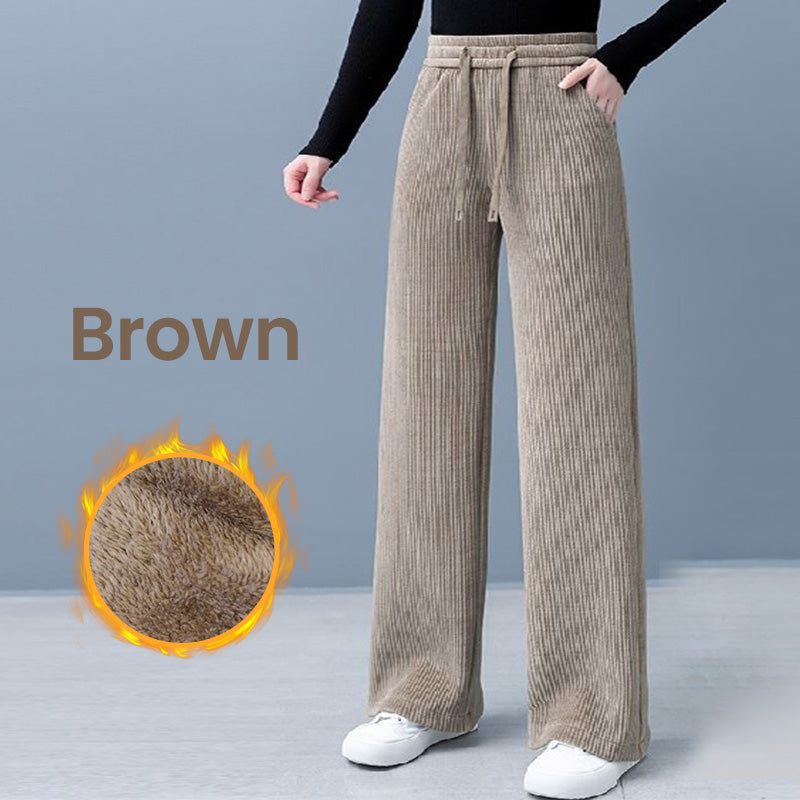🔥✨Autumn Sale 50% OFF🎁Cozy Chic Wide-Leg Drawstring Pants