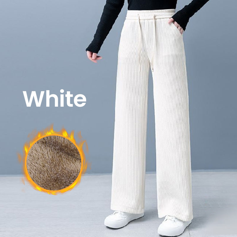 🔥✨Autumn Sale 50% OFF🎁Cozy Chic Wide-Leg Drawstring Pants