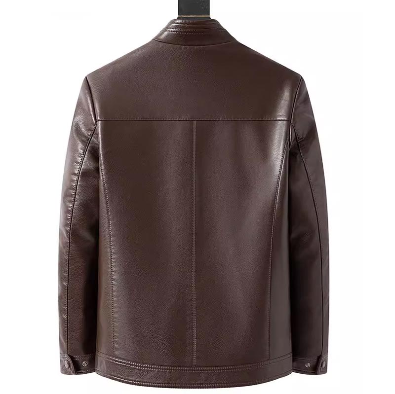 ✨New Arrival✨Men’s Warm Plush Lining Leather Jacket