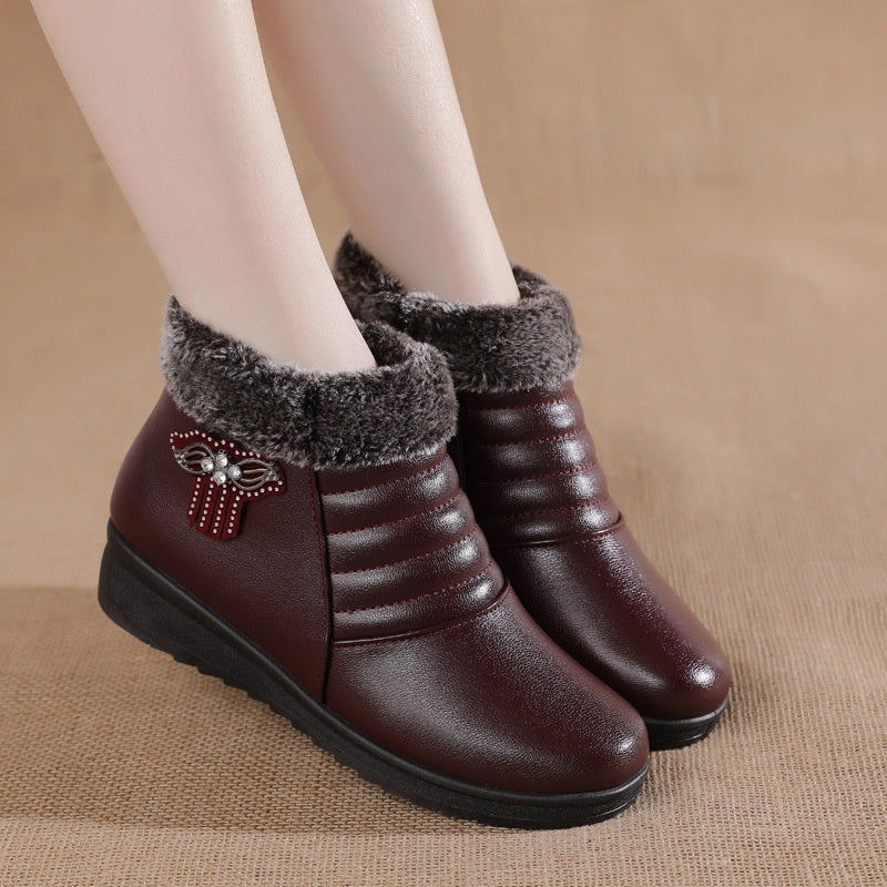Trendy Warm Faux Fur Winter Boots for Women(50% OFF)