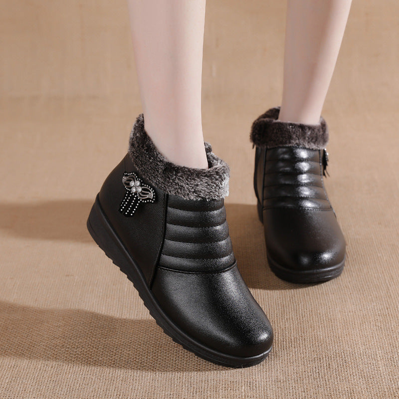Trendy Warm Faux Fur Winter Boots for Women(50% OFF)