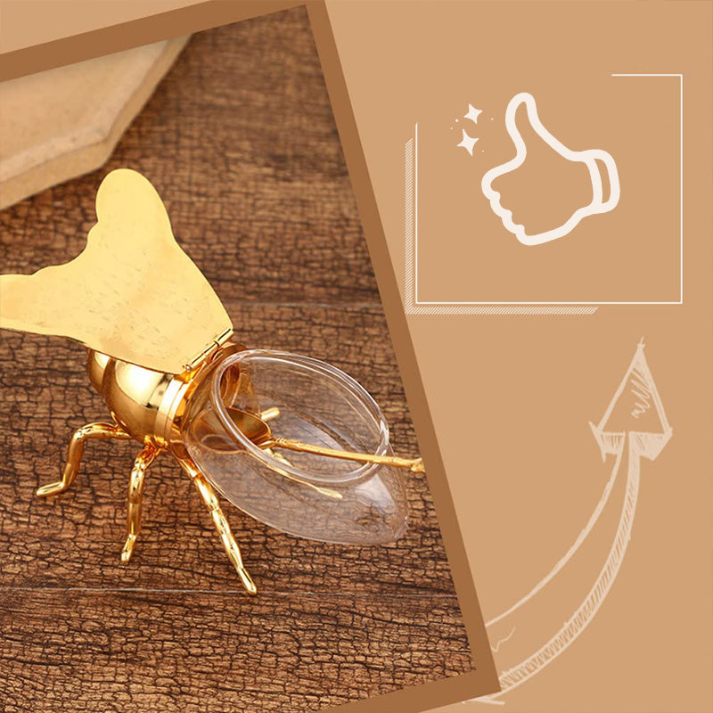 🍯Creative retro honey jar in the shape of a bee